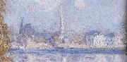 Claude Monet Detail of  Spring painting